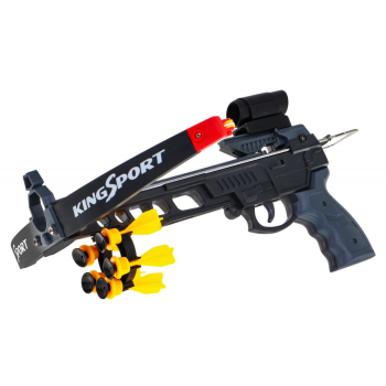 Kusza dla dzieci 6+ Zestaw sportowy 7 el. + Tarcza + 5 bełtów + Celownik